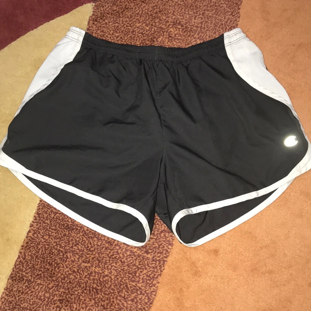 Champion charcoal gray running shorts